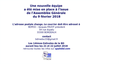 Desktop Screenshot of bdm33.fr